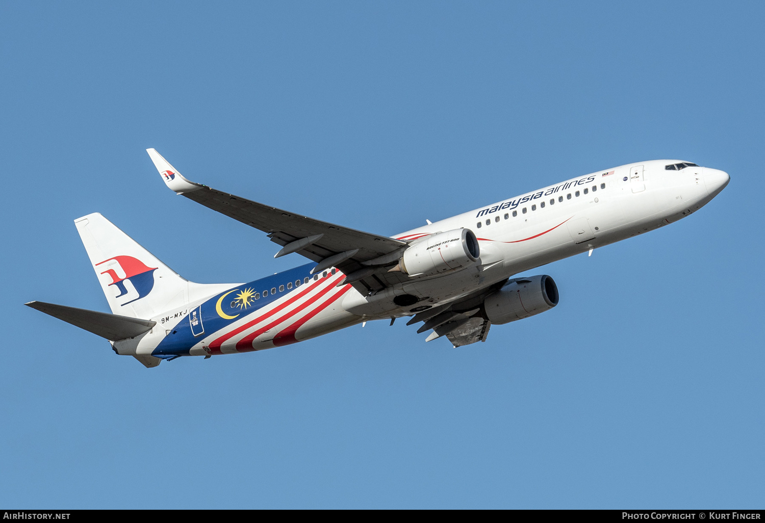 Aircraft Photo of 9M-MXJ | Boeing 737-8H6 | Malaysia Airlines | AirHistory.net #564507