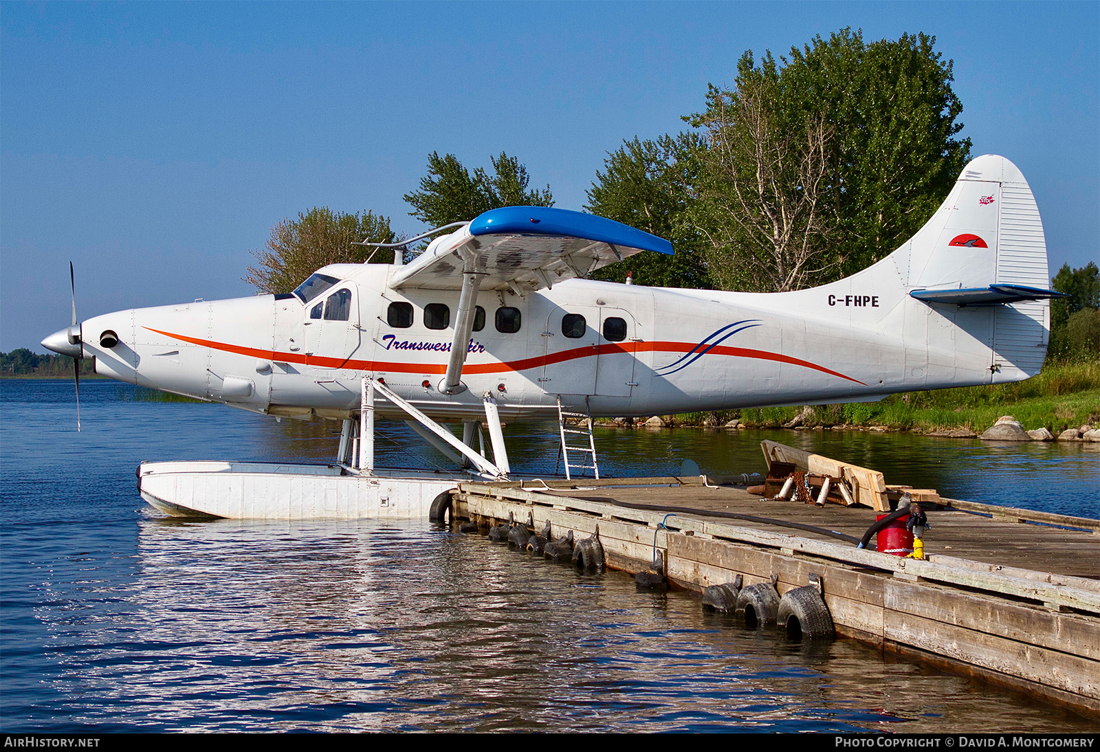 Aircraft Photo of C-FHPE | Vazar DHC-3T Turbine Otter | Transwest Air | AirHistory.net #564517