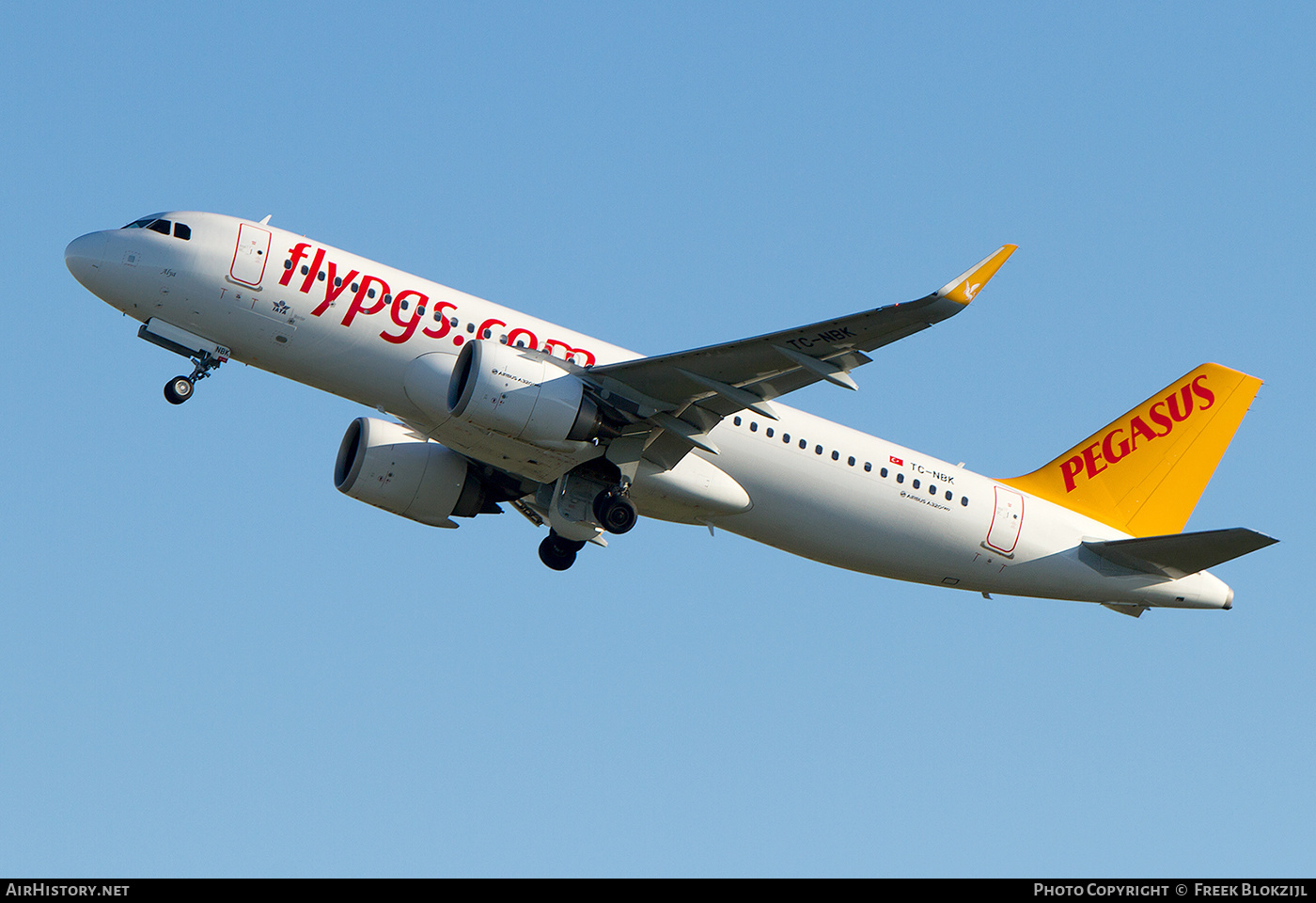 Aircraft Photo of TC-NBK | Airbus A320-251N | Pegasus Airlines | AirHistory.net #564528