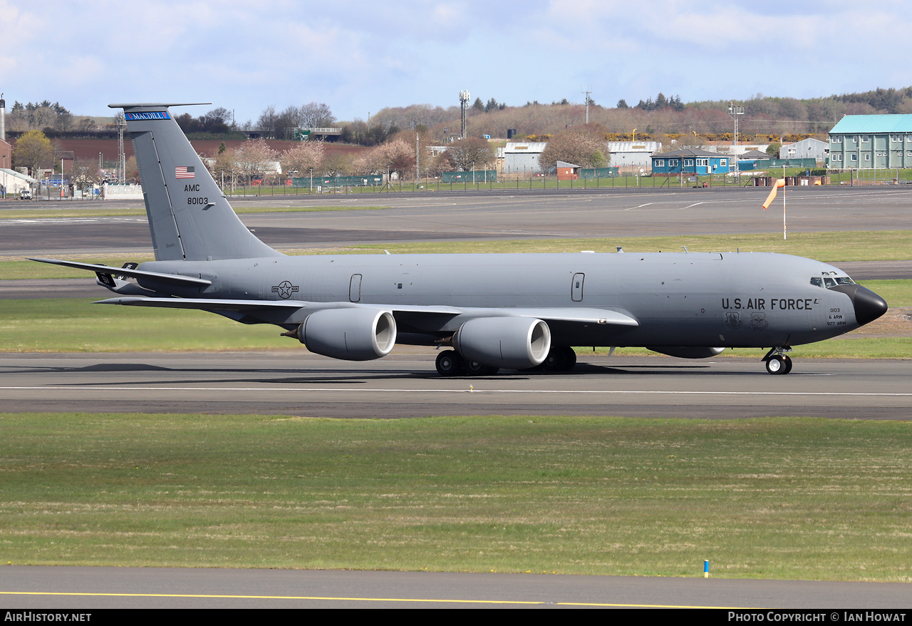 Aircraft Photo of 58-0103 / 80103 | Boeing KC-135T Stratotanker | USA - Air Force | AirHistory.net #564530