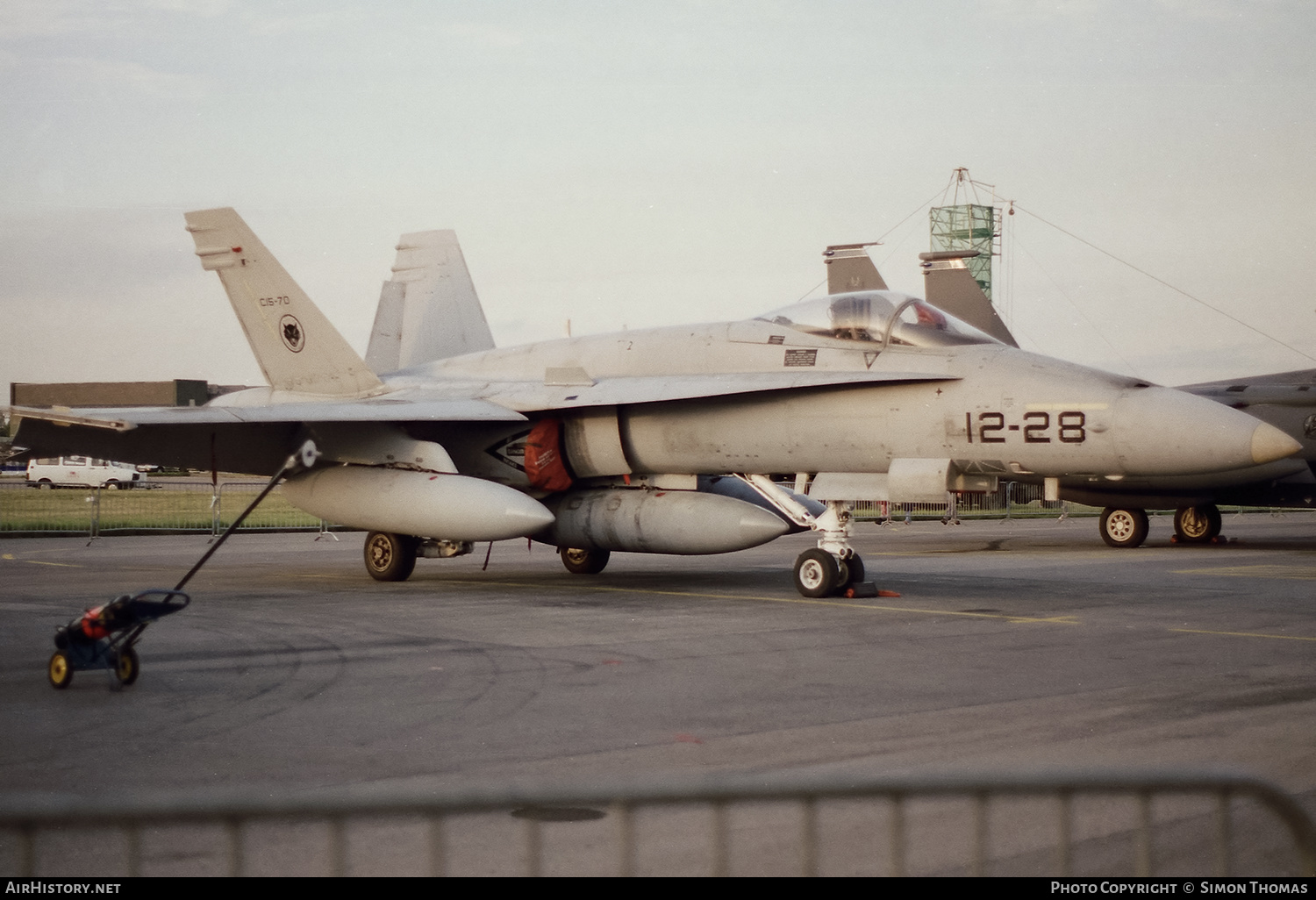 Aircraft Photo of C.15-70 | McDonnell Douglas EF-18A Hornet | Spain - Air Force | AirHistory.net #564550