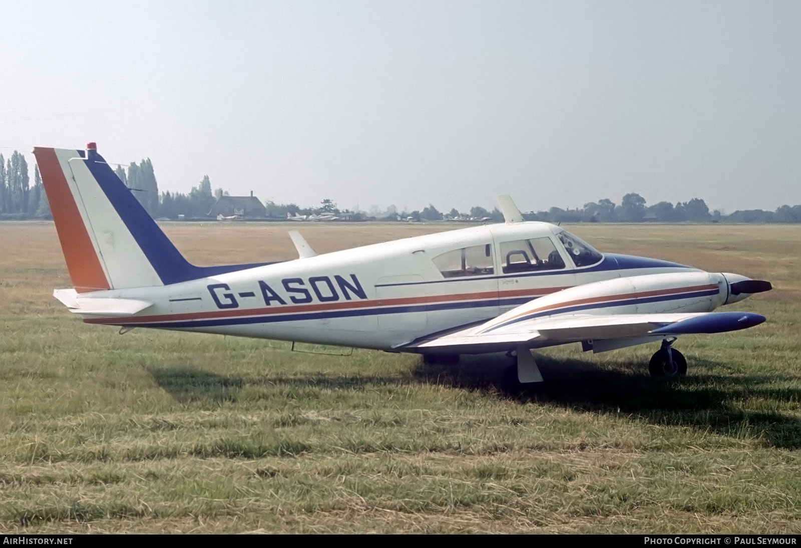 Aircraft Photo of G-ASON | Piper PA-30-160 Twin Comanche | AirHistory.net #564575