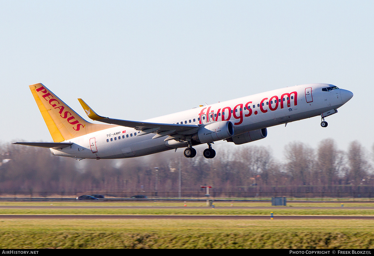 Aircraft Photo of TC-AMP | Boeing 737-82R | Pegasus Airlines | AirHistory.net #564580