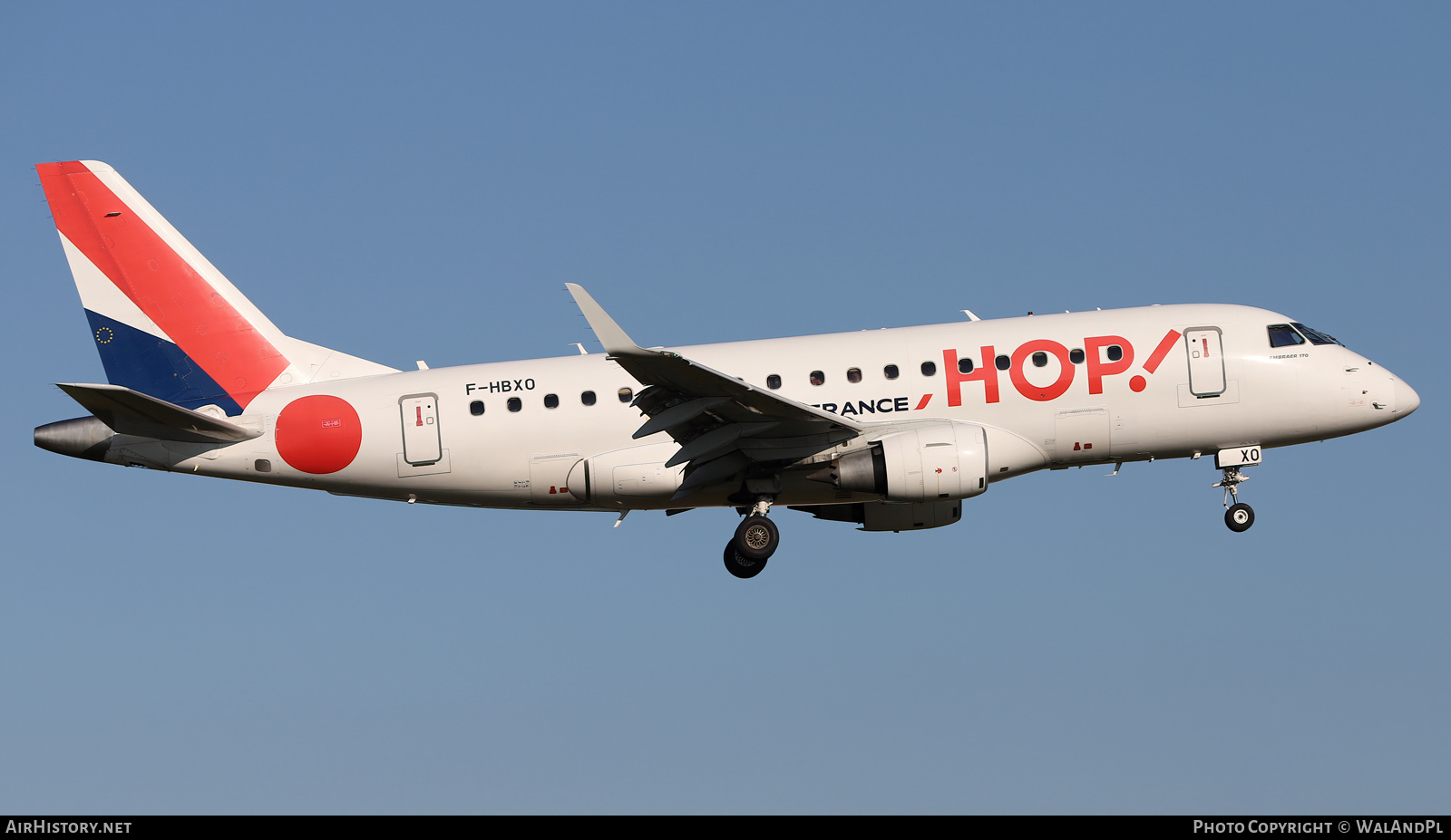 Aircraft Photo of F-HBXO | Embraer 170LR (ERJ-170-100LR) | Hop! | AirHistory.net #564582