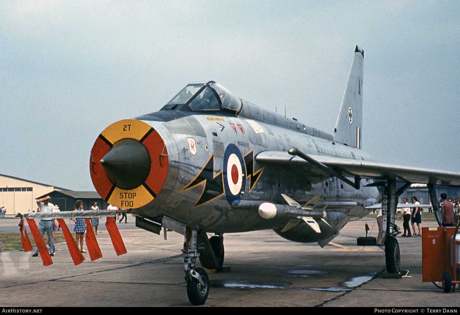 Aircraft Photo of XR713 | English Electric Lightning F3 | UK - Air Force | AirHistory.net #564588