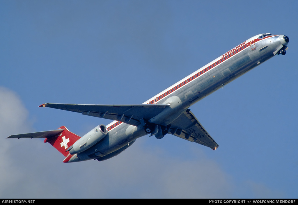 Aircraft Photo of HB-INR | McDonnell Douglas MD-82 (DC-9-82) | Swissair | AirHistory.net #564603