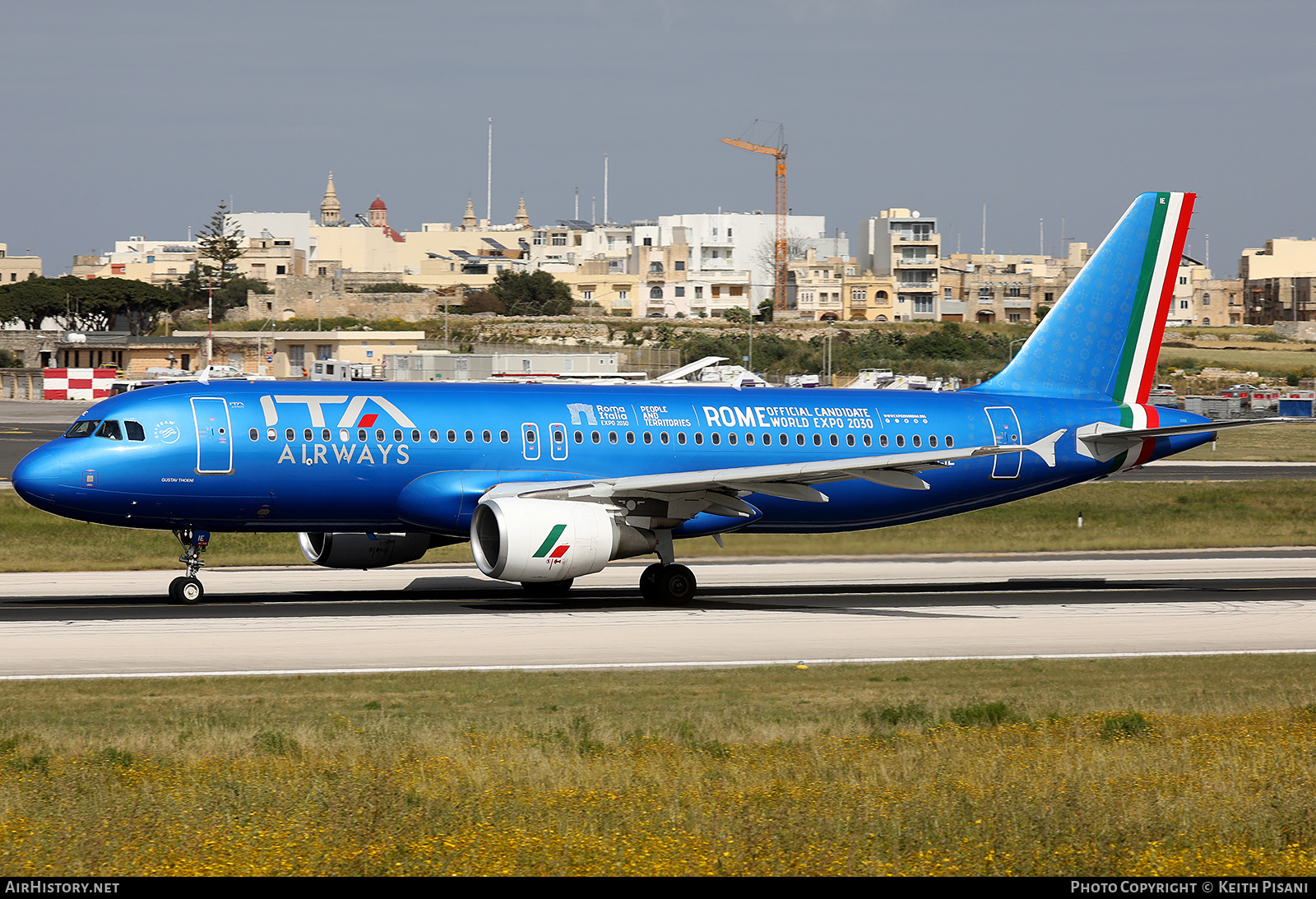 Aircraft Photo of EI-EIE | Airbus A320-216 | ITA Airways | AirHistory.net #564613