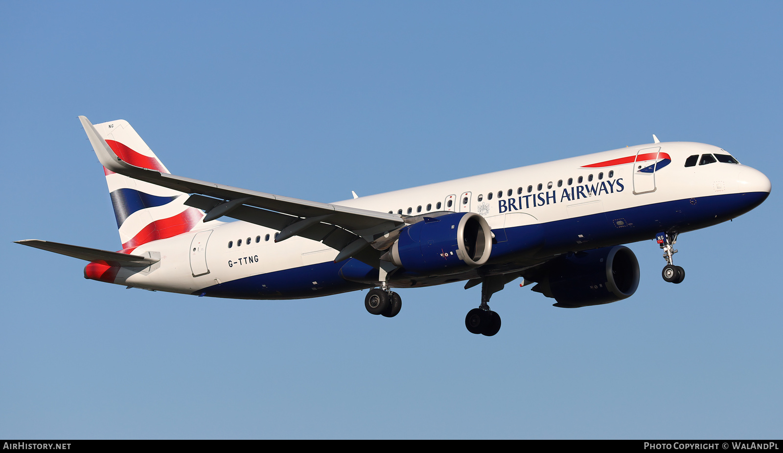 Aircraft Photo of G-TTNG | Airbus A320-251N | British Airways | AirHistory.net #564618