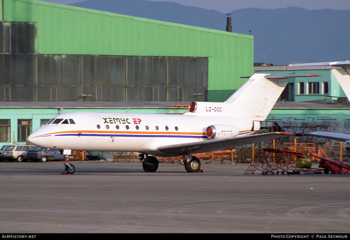 Aircraft Photo of LZ-DOC | Yakovlev Yak-40 | Hemus Air | AirHistory.net #564622