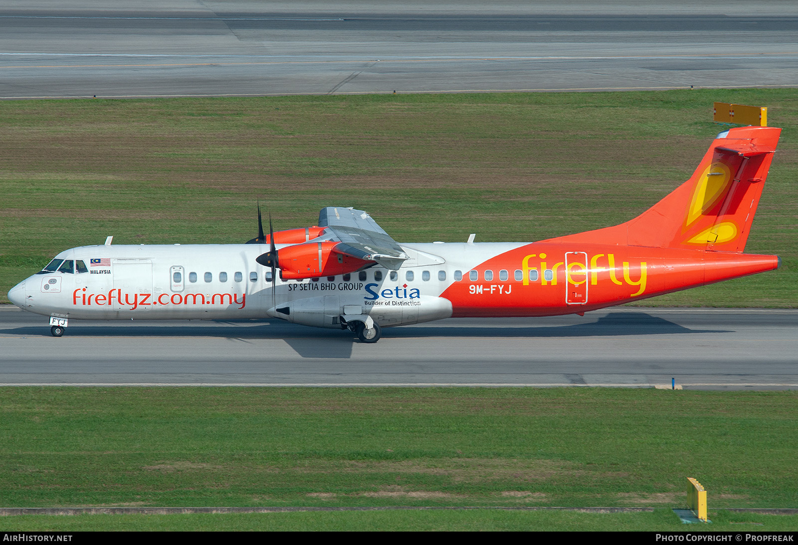 Aircraft Photo of 9M-FYJ | ATR ATR-72-500 (ATR-72-212A) | Firefly | AirHistory.net #564624