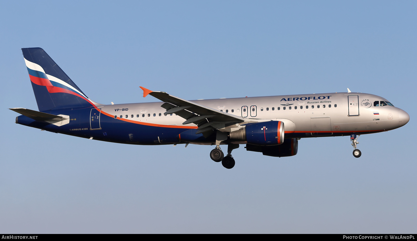 Aircraft Photo of VP-BID | Airbus A320-214 | Aeroflot - Russian Airlines | AirHistory.net #564630