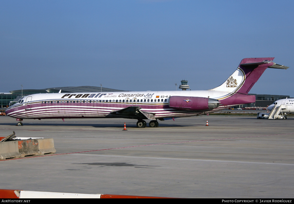 Aircraft Photo of EC-KJI | McDonnell Douglas MD-87 (DC-9-87) | Pronair Airlines | AirHistory.net #564631