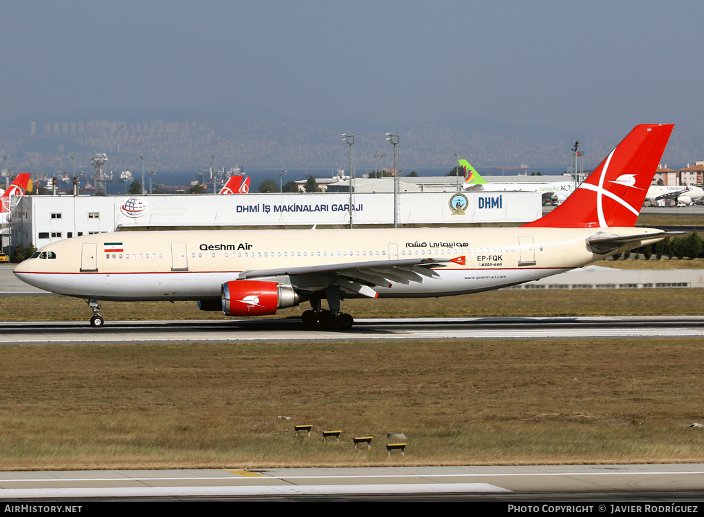 Aircraft Photo of EP-FQK | Airbus A300B4-605R | Qeshm Air | AirHistory.net #564632