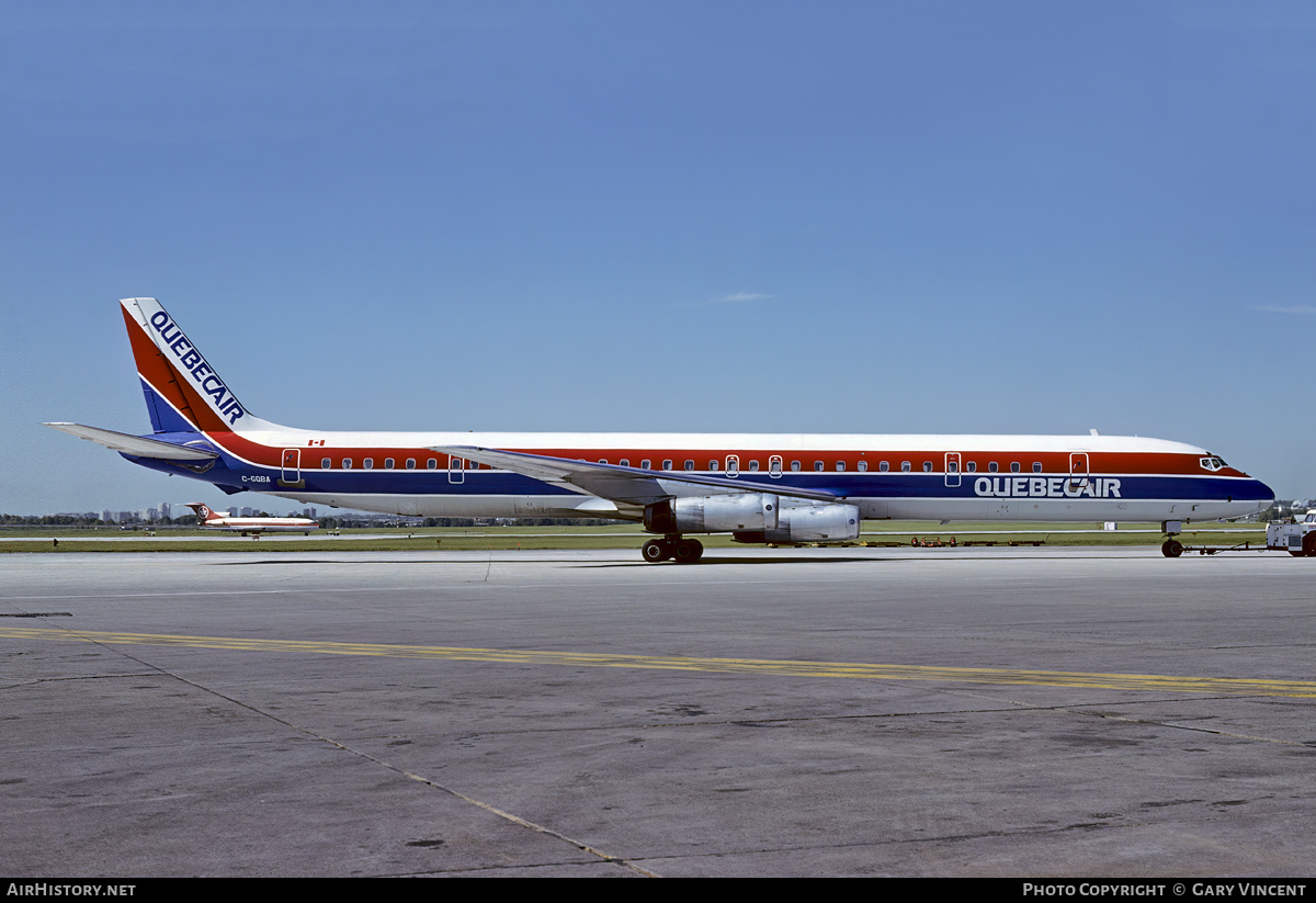 Aircraft Photo of C-GQBA | McDonnell Douglas DC-8-63 | Quebecair | AirHistory.net #564680