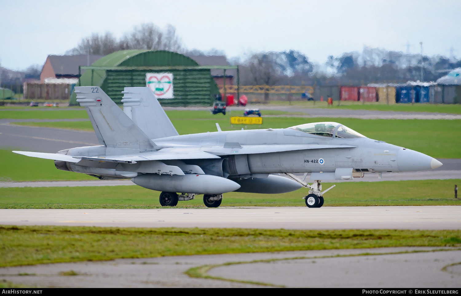 Aircraft Photo of HN-422 | McDonnell Douglas F/A-18C Hornet | Finland - Air Force | AirHistory.net #564690