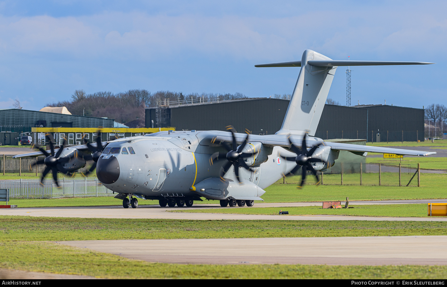 Aircraft Photo of CT-01 | Airbus A400M Atlas | Luxembourg - Air Force | AirHistory.net #564708