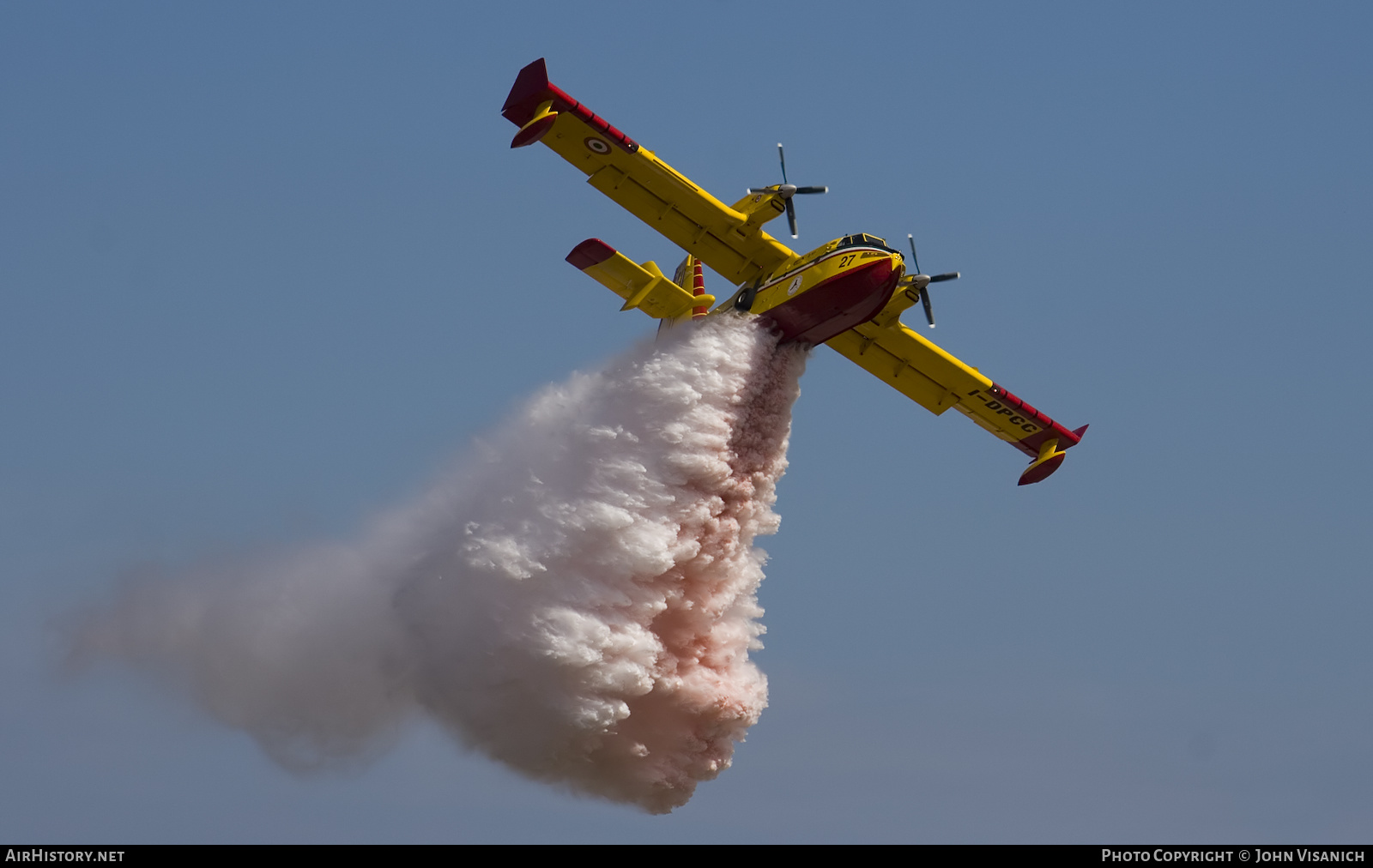 Aircraft Photo of I-DPCC | Bombardier CL-415 (CL-215-6B11) | Protezione Civile | AirHistory.net #564721