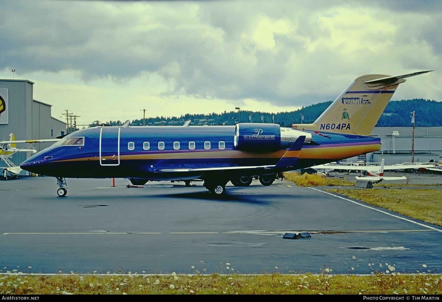 Aircraft Photo of N604PA | Bombardier Challenger 604 (CL-600-2B16) | Prime Trucking | AirHistory.net #564731