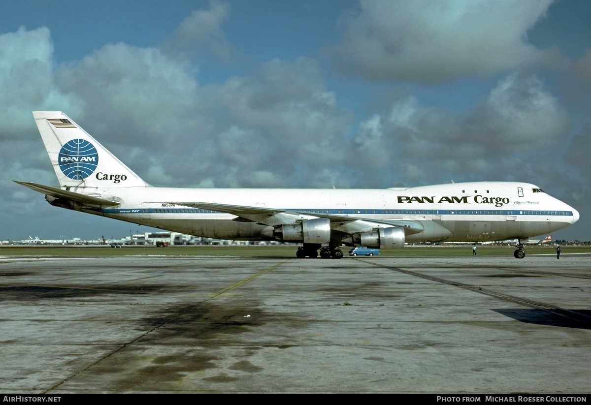 Aircraft Photo of N658PA | Boeing 747-121(A/SF) | Pan American World Airways - Pan Am Cargo | AirHistory.net #564732