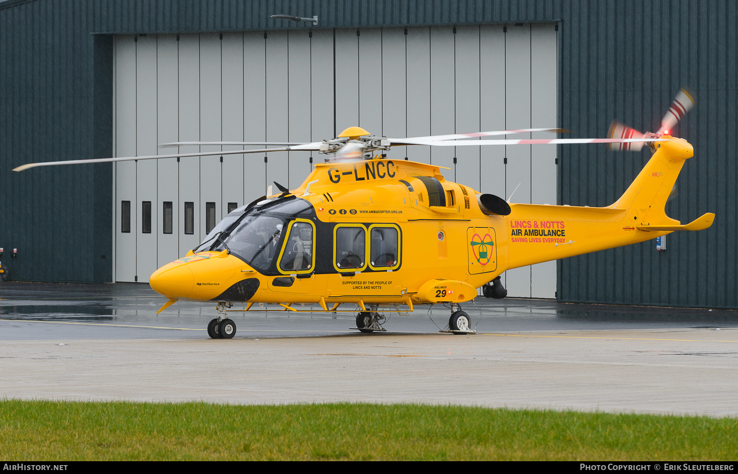 Aircraft Photo of G-LNCC | Leonardo AW-169 | Lincs and Notts Air Ambulance | AirHistory.net #564734