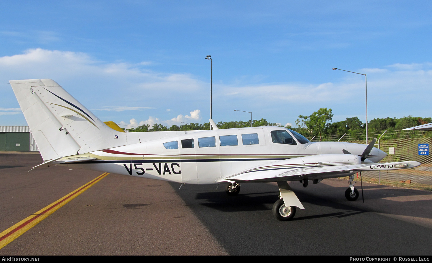 Aircraft Photo of V5-VAC | Cessna 402C | AirHistory.net #564735