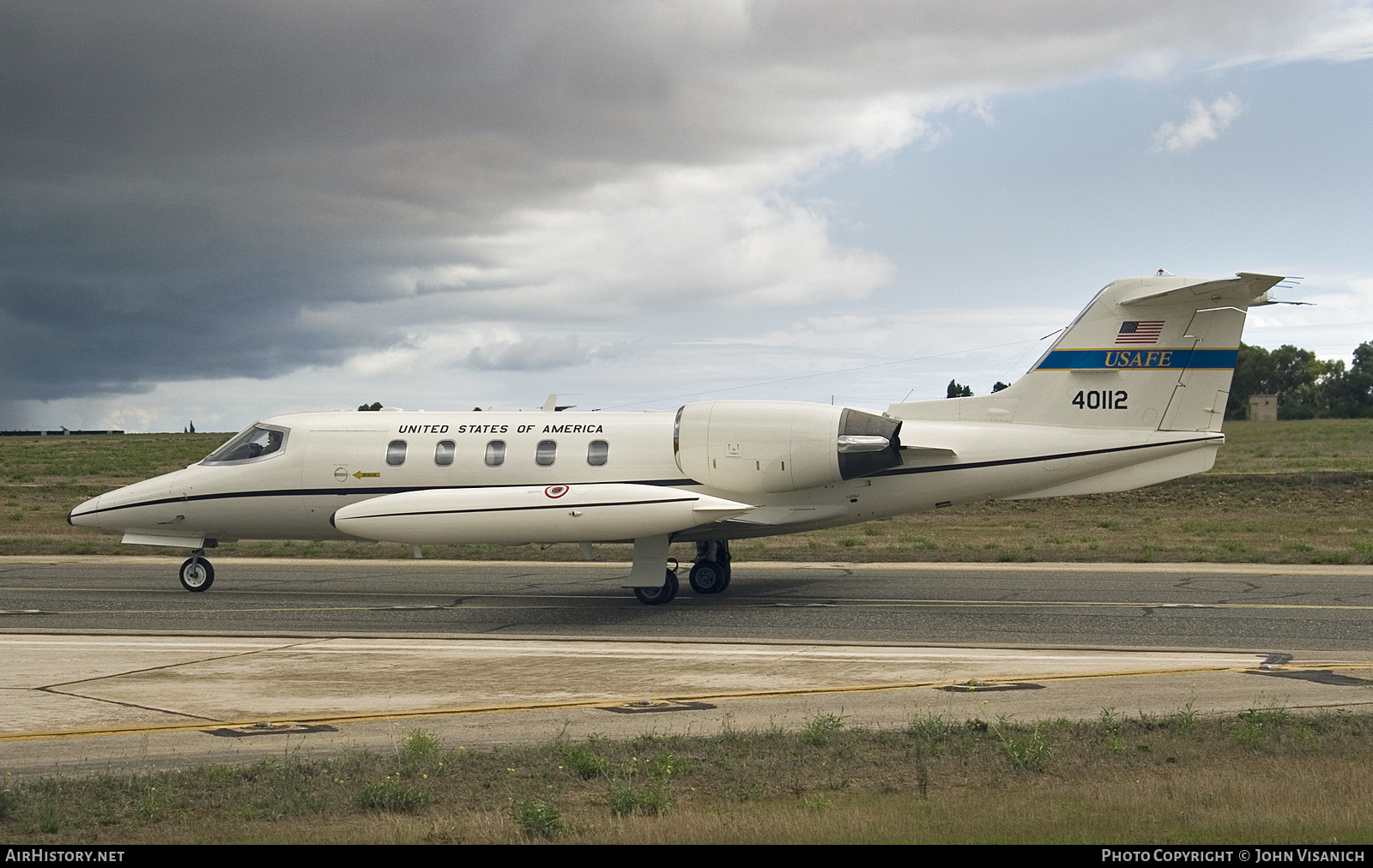 Aircraft Photo of 84-0112 / 40112 | Gates Learjet C-21A (35A) | USA - Air Force | AirHistory.net #564744