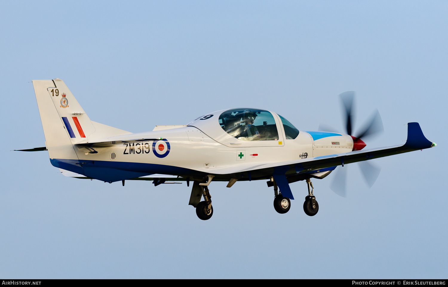 Aircraft Photo of ZM319 | Grob G-120TP Prefect T1 | UK - Air Force | AirHistory.net #564769