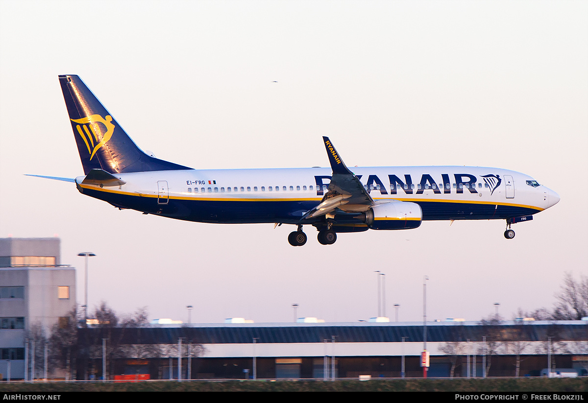Aircraft Photo of EI-FRG | Boeing 737-8AS | Ryanair | AirHistory.net #564782