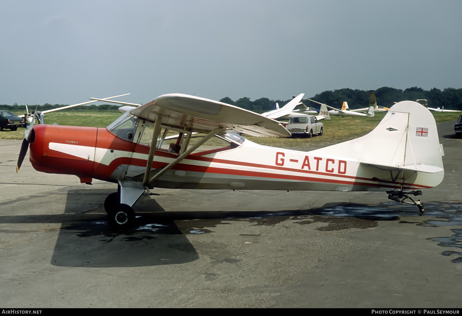 Aircraft Photo of G-ATCD | Beagle D-5/180 Husky | AirHistory.net #564807