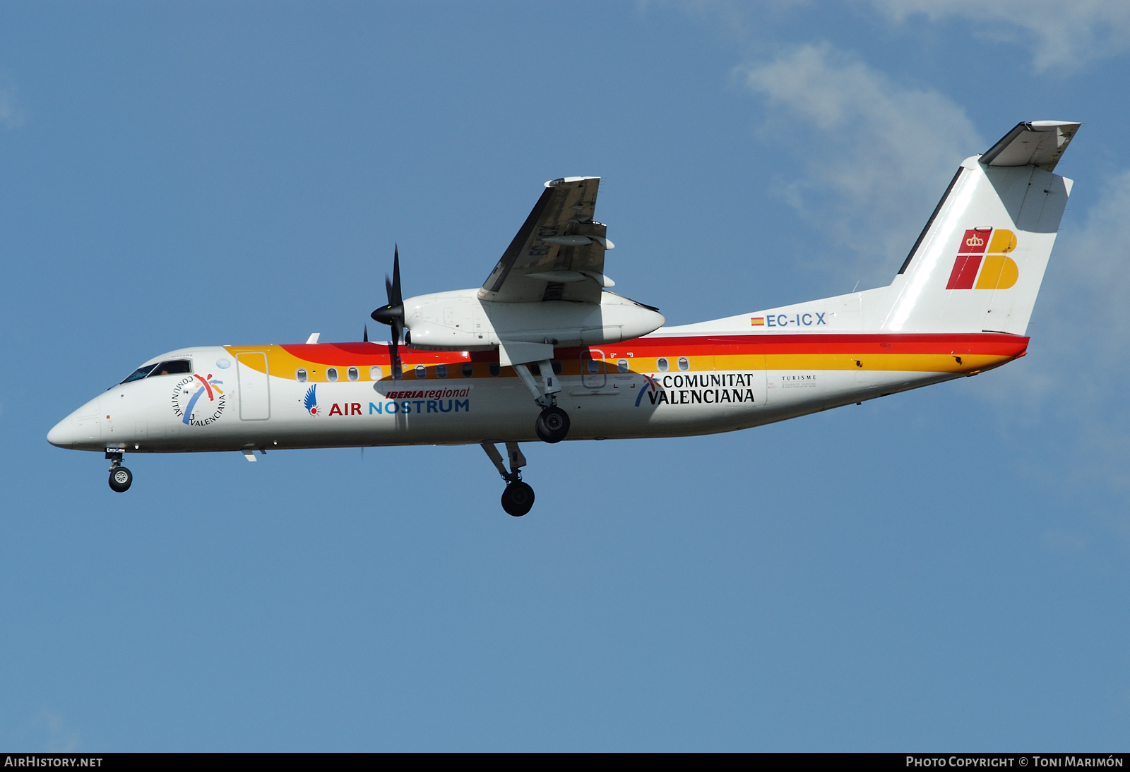 Aircraft Photo of EC-ICX | Bombardier DHC-8-315Q Dash 8 | Iberia Regional | AirHistory.net #564814