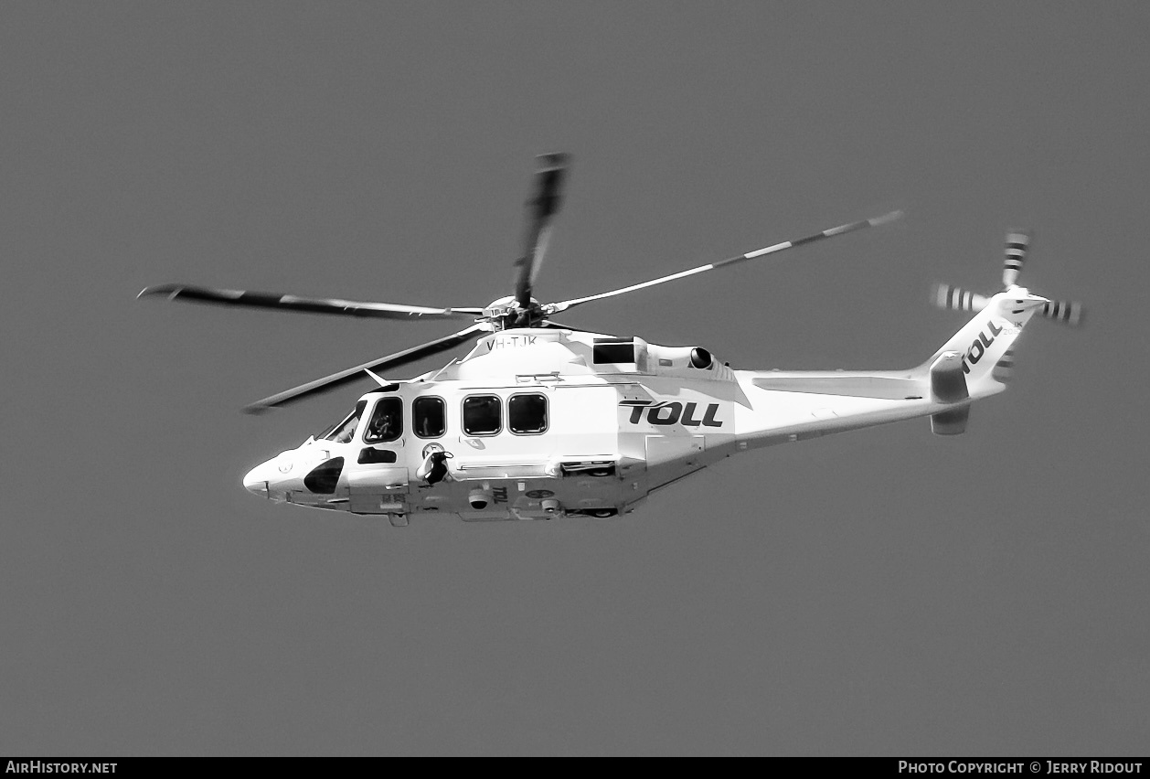 Aircraft Photo of VH-TJK | Leonardo AW-139 | Toll Helicopters | AirHistory.net #564819