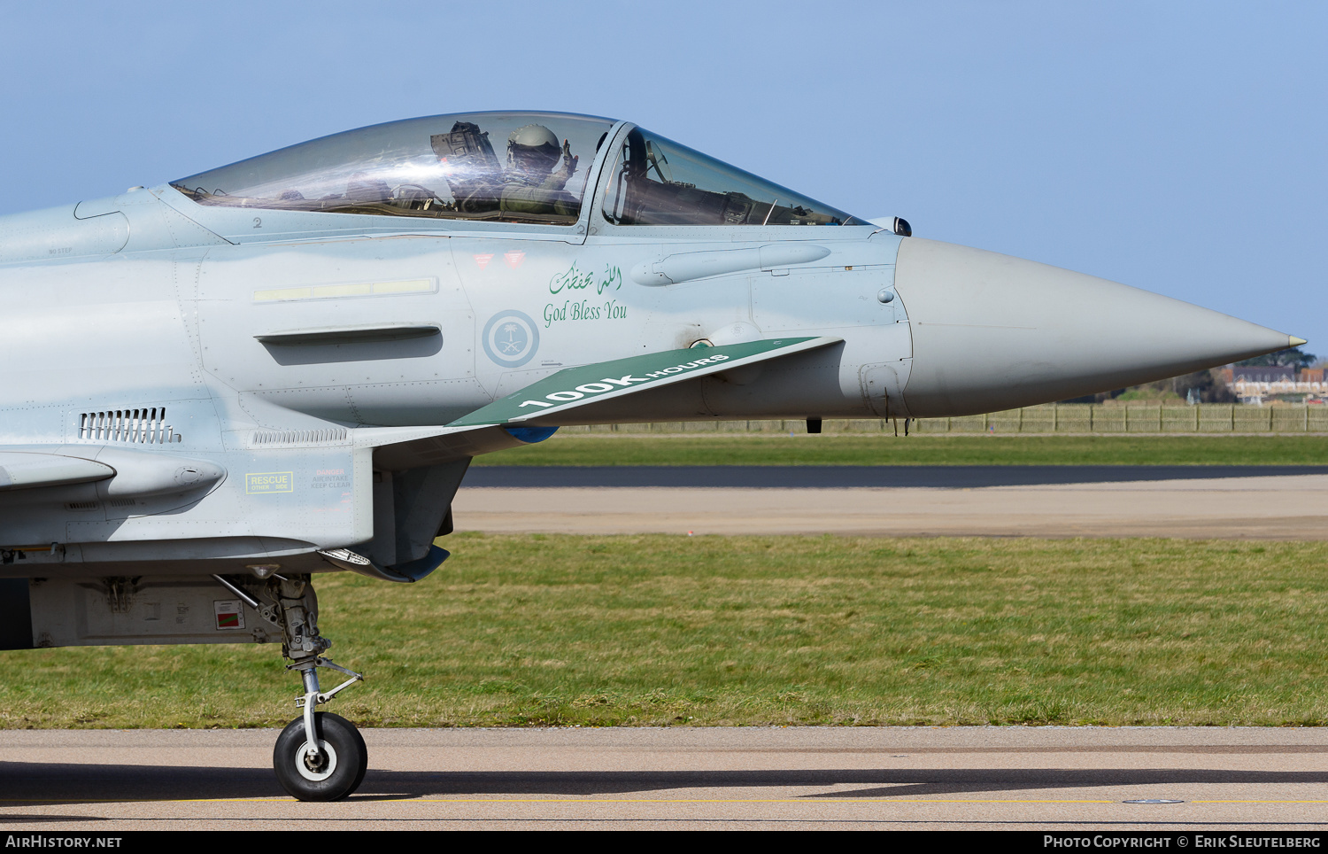 Aircraft Photo of 1022 | Eurofighter EF-2000 Typhoon F2 | Saudi Arabia - Air Force | AirHistory.net #564835