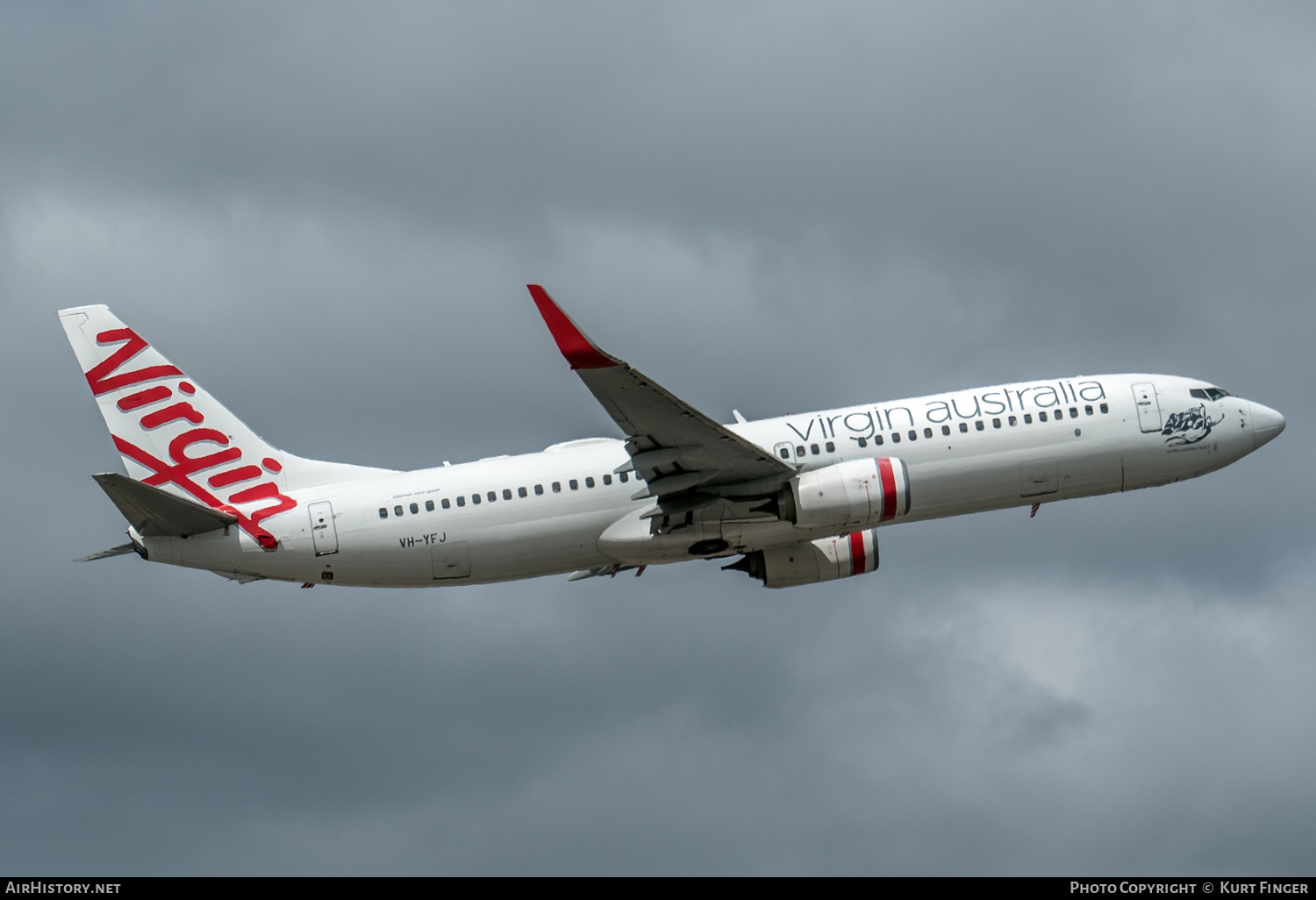 Aircraft Photo of VH-YFJ | Boeing 737-8FE | Virgin Australia Airlines | AirHistory.net #564836