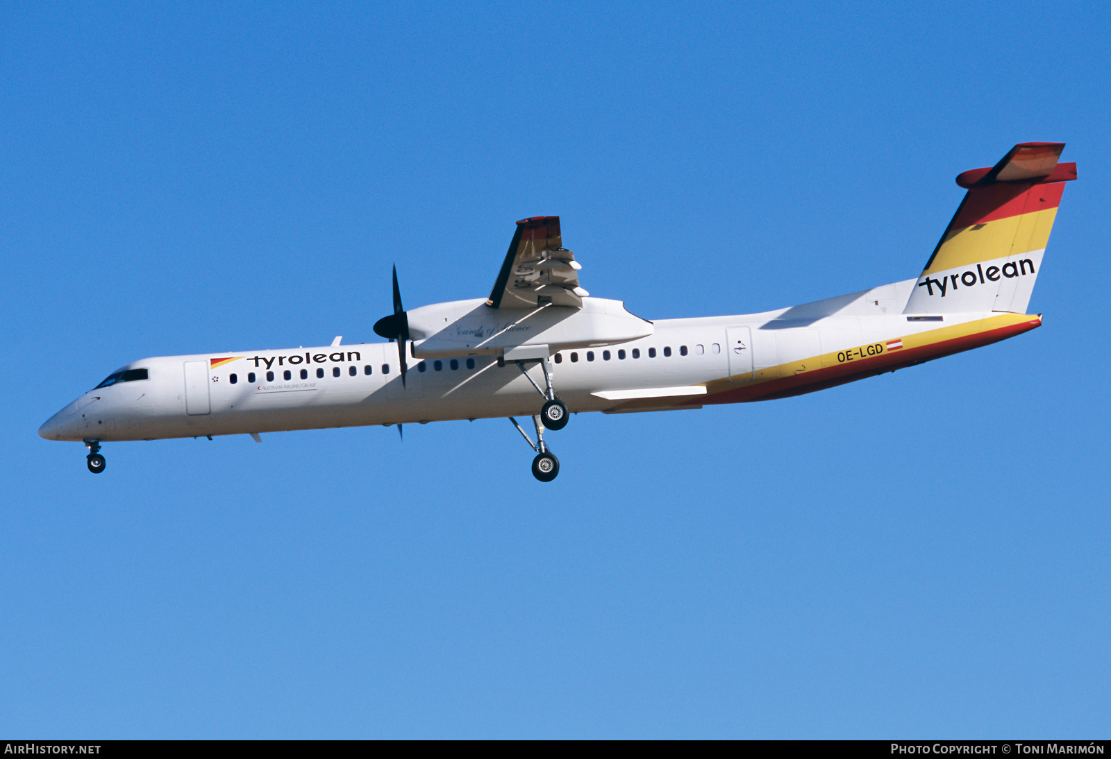 Aircraft Photo of OE-LGD | Bombardier DHC-8-402 Dash 8 | Tyrolean Airways | AirHistory.net #564844