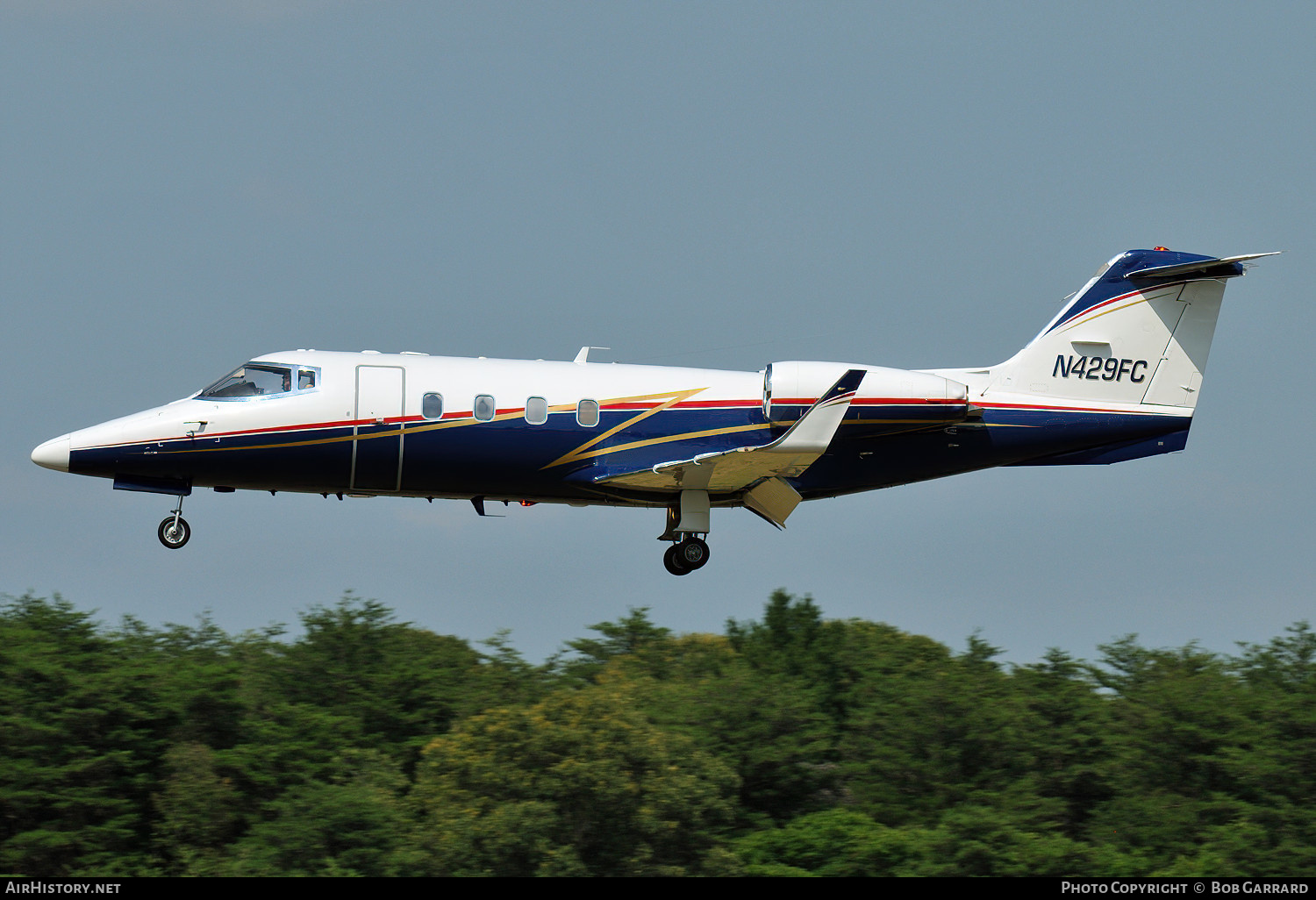 Aircraft Photo of N429FC | Gates Learjet 55 | AirHistory.net #564853