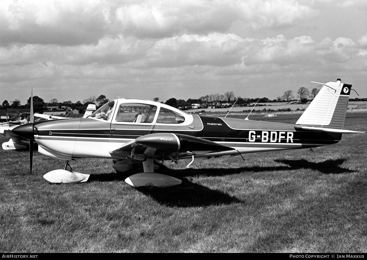Aircraft Photo of G-BDFR | Fuji FA-200-160 Aero Subaru | AirHistory.net #564894