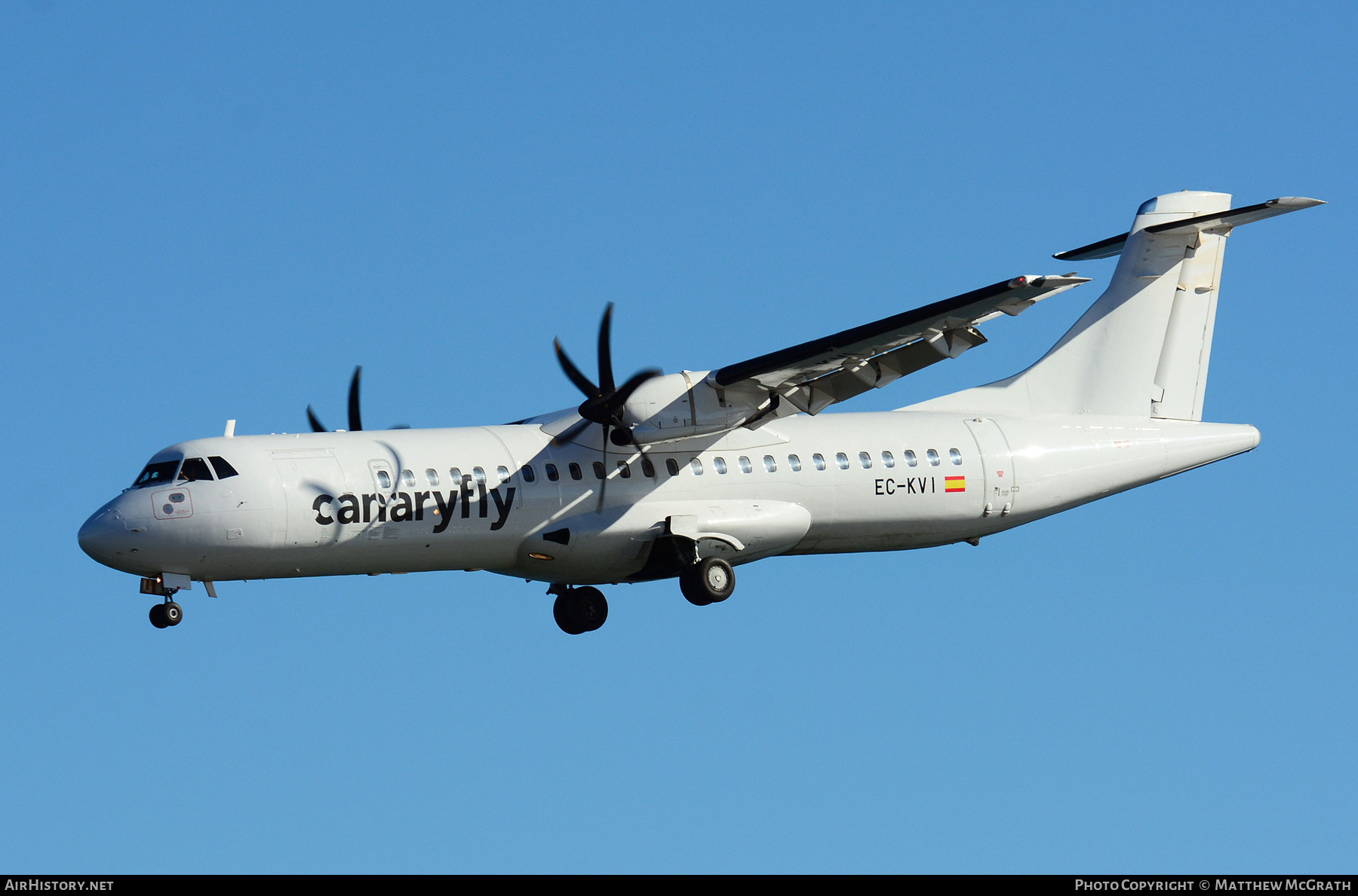 Aircraft Photo of EC-KVI | ATR ATR-72-500 (ATR-72-212A) | Canaryfly | AirHistory.net #564905