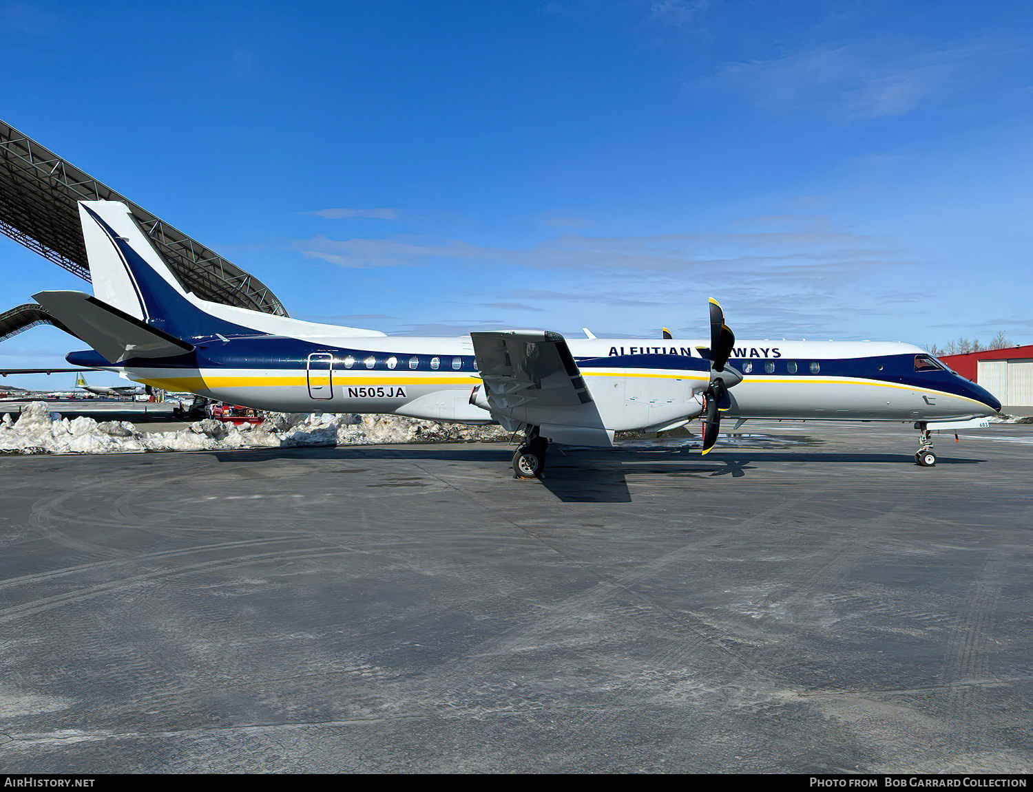 Aircraft Photo of N505JA | Saab 2000 | Aleutian Airways | AirHistory.net #564912