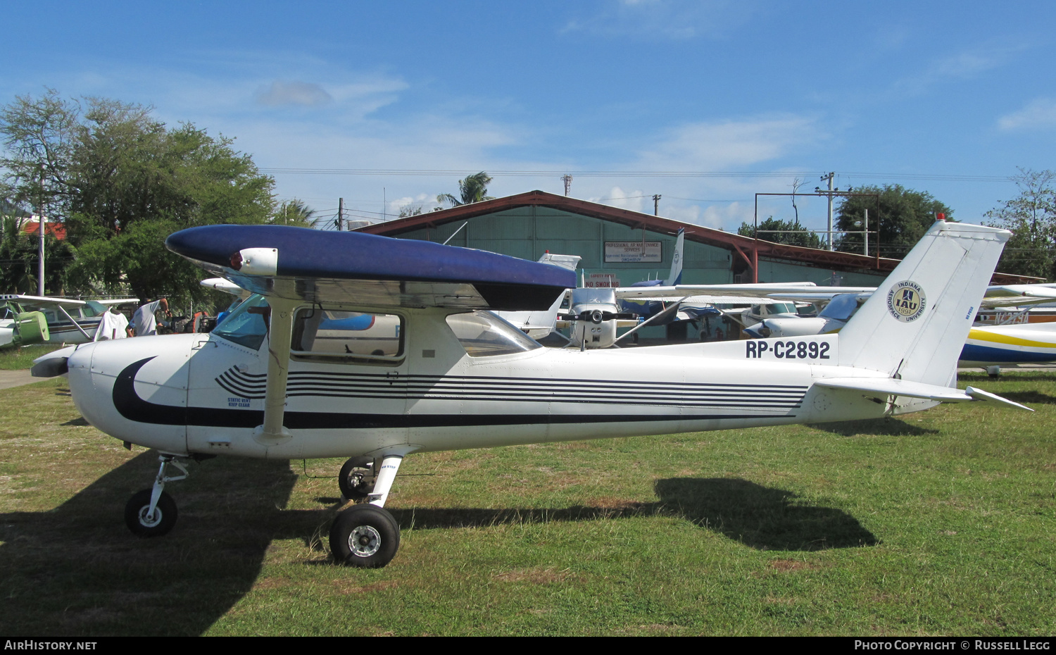 Aircraft Photo of RP-C2892 | Cessna 150L | IAU - Indiana Aerospace University | AirHistory.net #564925