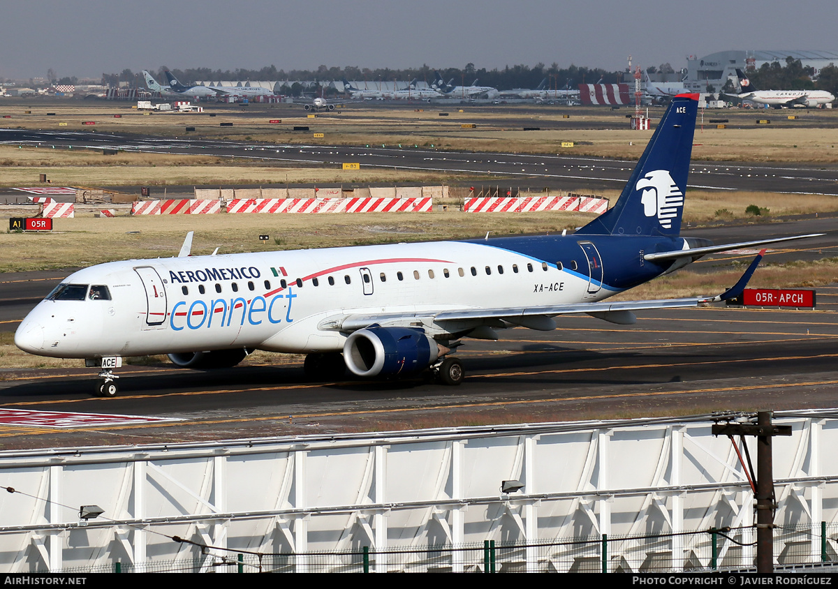 Aircraft Photo of XA-ACE | Embraer 190LR (ERJ-190-100LR) | AeroMéxico Connect | AirHistory.net #564964