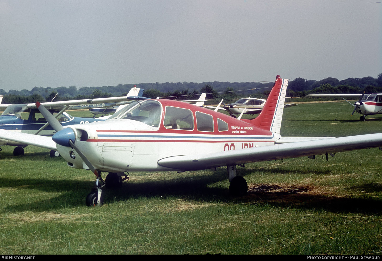 Aircraft Photo of OO-JPM | Piper PA-28-151 Cherokee Warrior | European Air Transport - EAT | AirHistory.net #564973