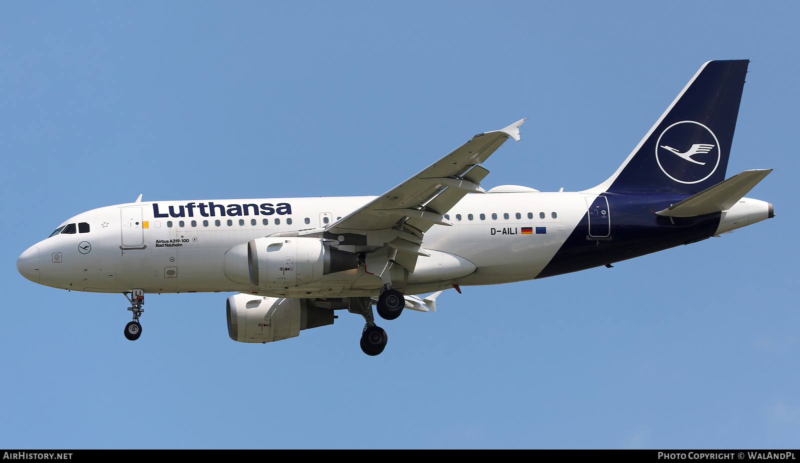 Aircraft Photo of D-AILI | Airbus A319-114 | Lufthansa | AirHistory.net #564981
