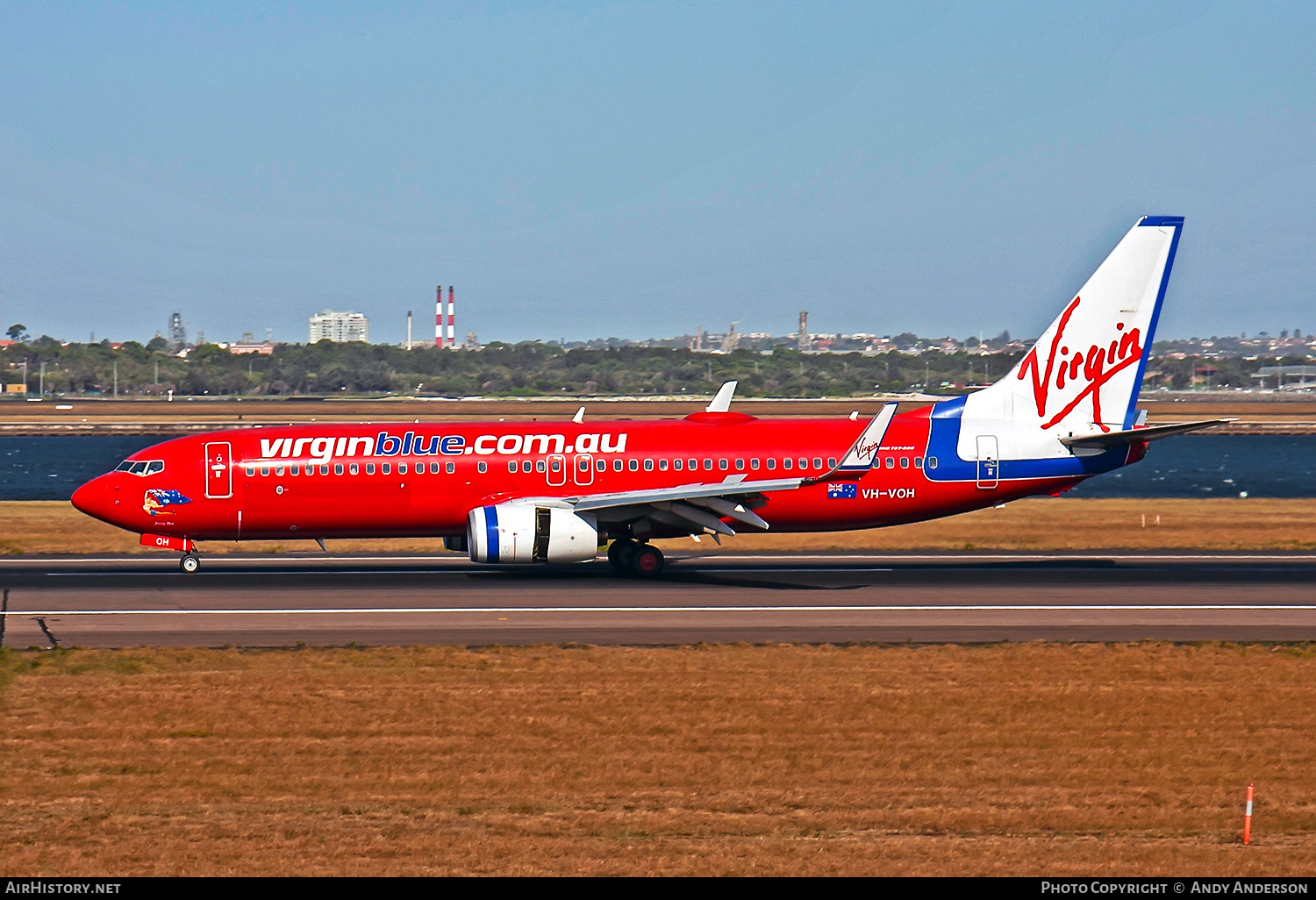 Aircraft Photo of VH-VOH | Boeing 737-86N | Virgin Blue Airlines | AirHistory.net #564986