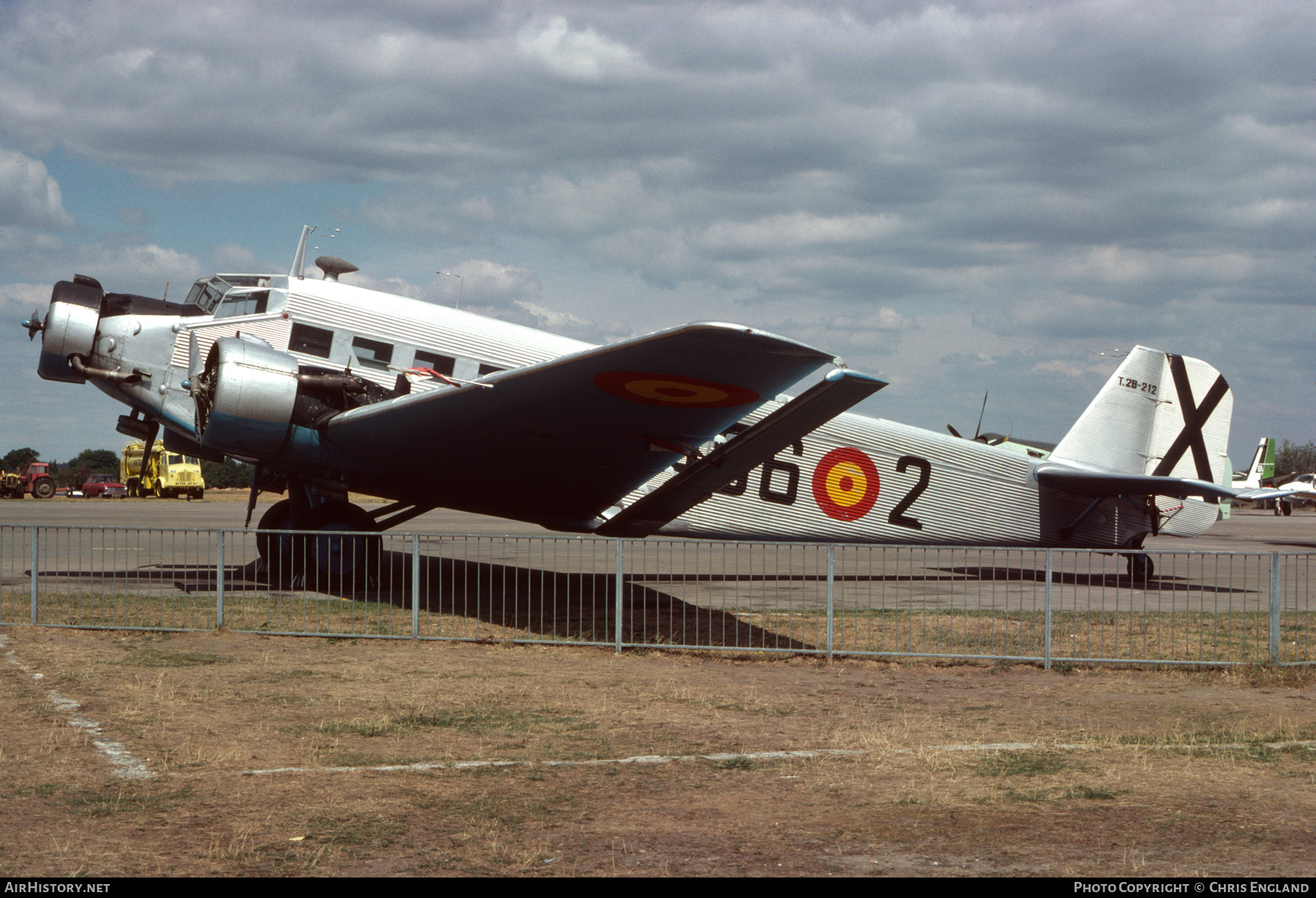 Aircraft Photo of G-BECL / T.2B-212 | CASA 352A-1 | Spain - Air Force | AirHistory.net #564993