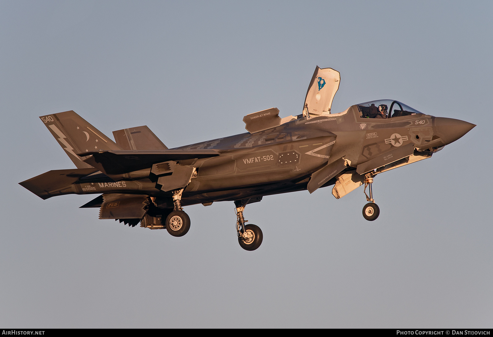 Aircraft Photo of 169025 | Lockheed Martin F-35B Lightning II | USA - Marines | AirHistory.net #564995