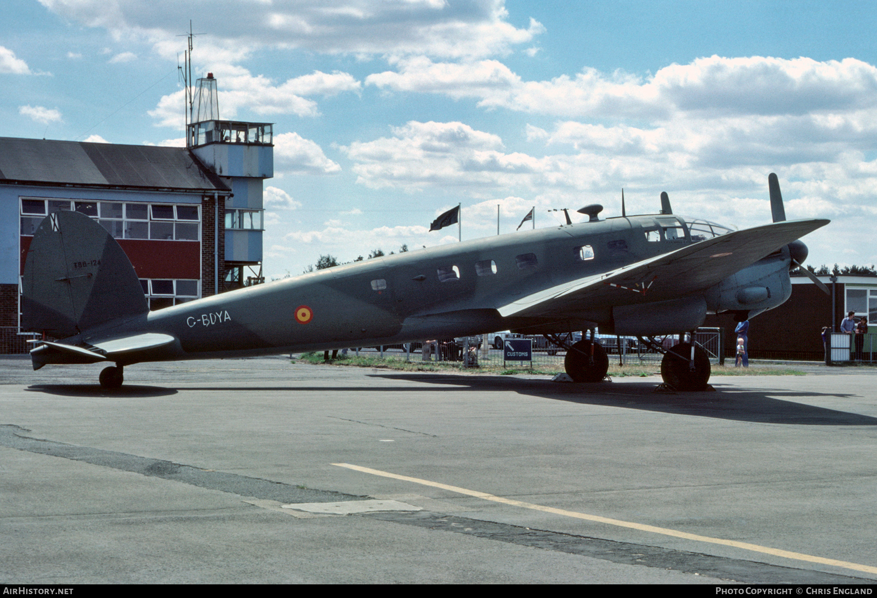 Aircraft Photo of G-BDYA / T.8B-124 | CASA C-2.111F | Spain - Air Force | AirHistory.net #565003