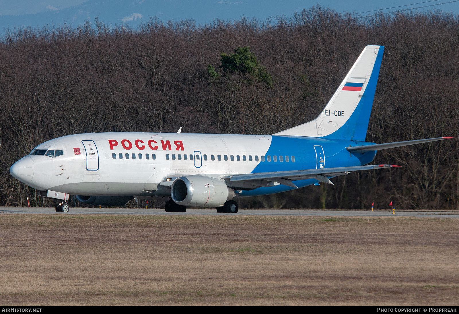 Aircraft Photo of EI-CDE | Boeing 737-548 | Rossiya - Russian Airlines | AirHistory.net #565007