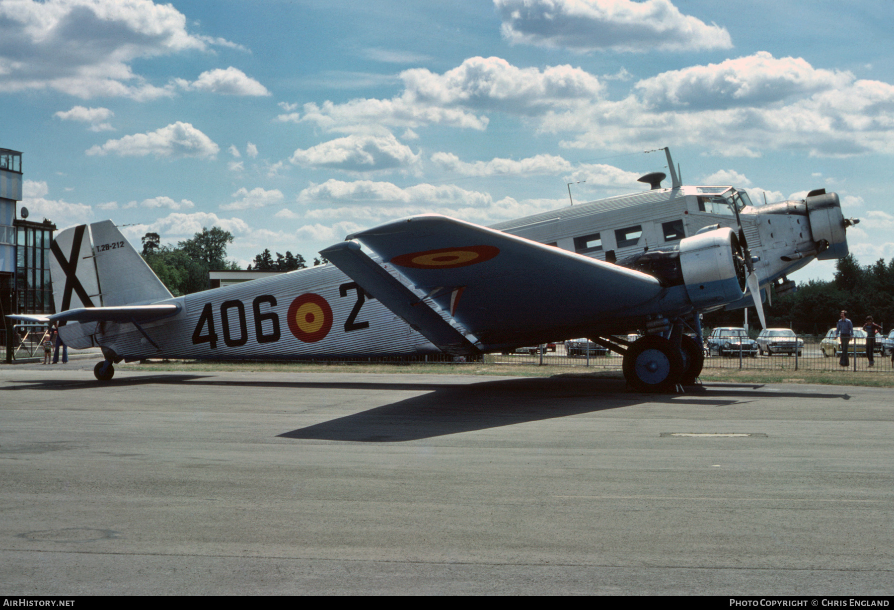 Aircraft Photo of G-BECL / T.2B-212 | CASA 352A-1 | Spain - Air Force | AirHistory.net #565019