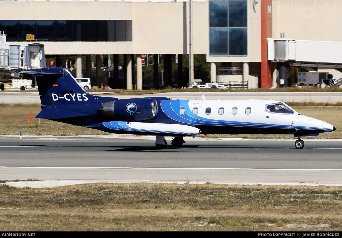 Aircraft Photo of D-CYES | Gates Learjet 35A | AirHistory.net #565024