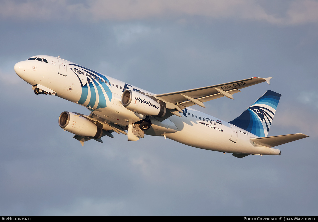 Aircraft Photo of SU-GBG | Airbus A320-231 | EgyptAir | AirHistory.net #565026